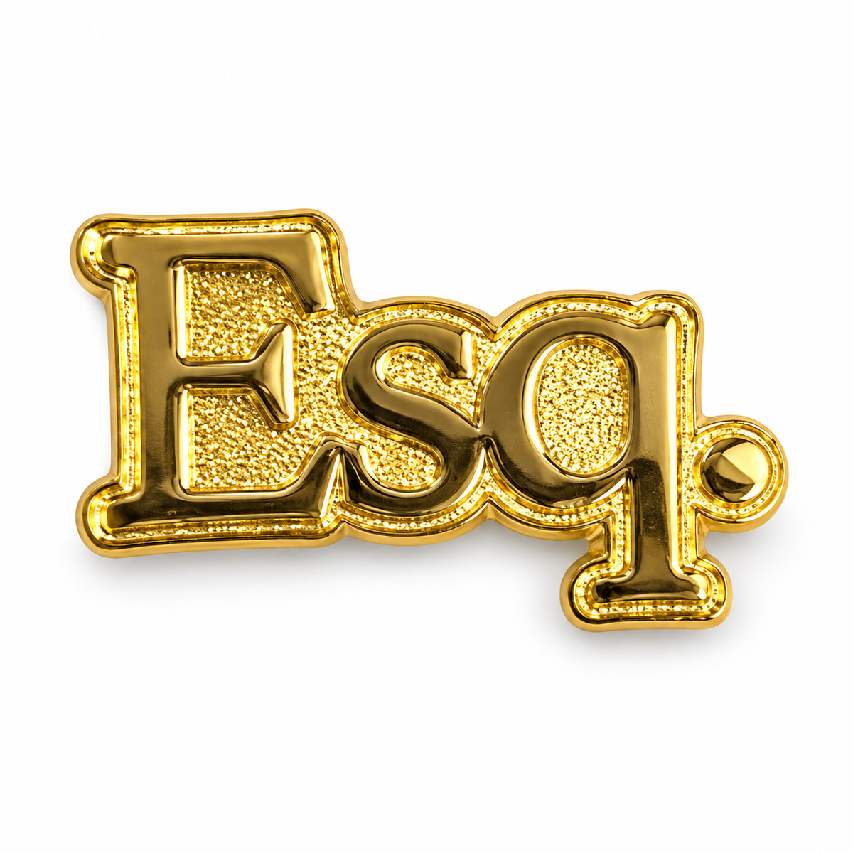Attorney/Lawyer Esquire (Esq.) Lapel Pin