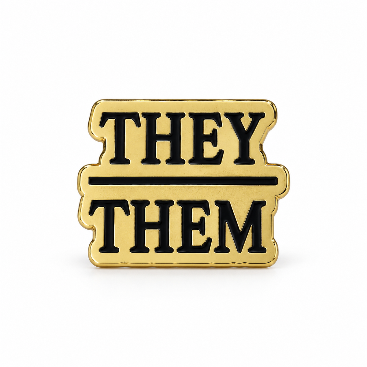 THEY/THEM Lapel PIN