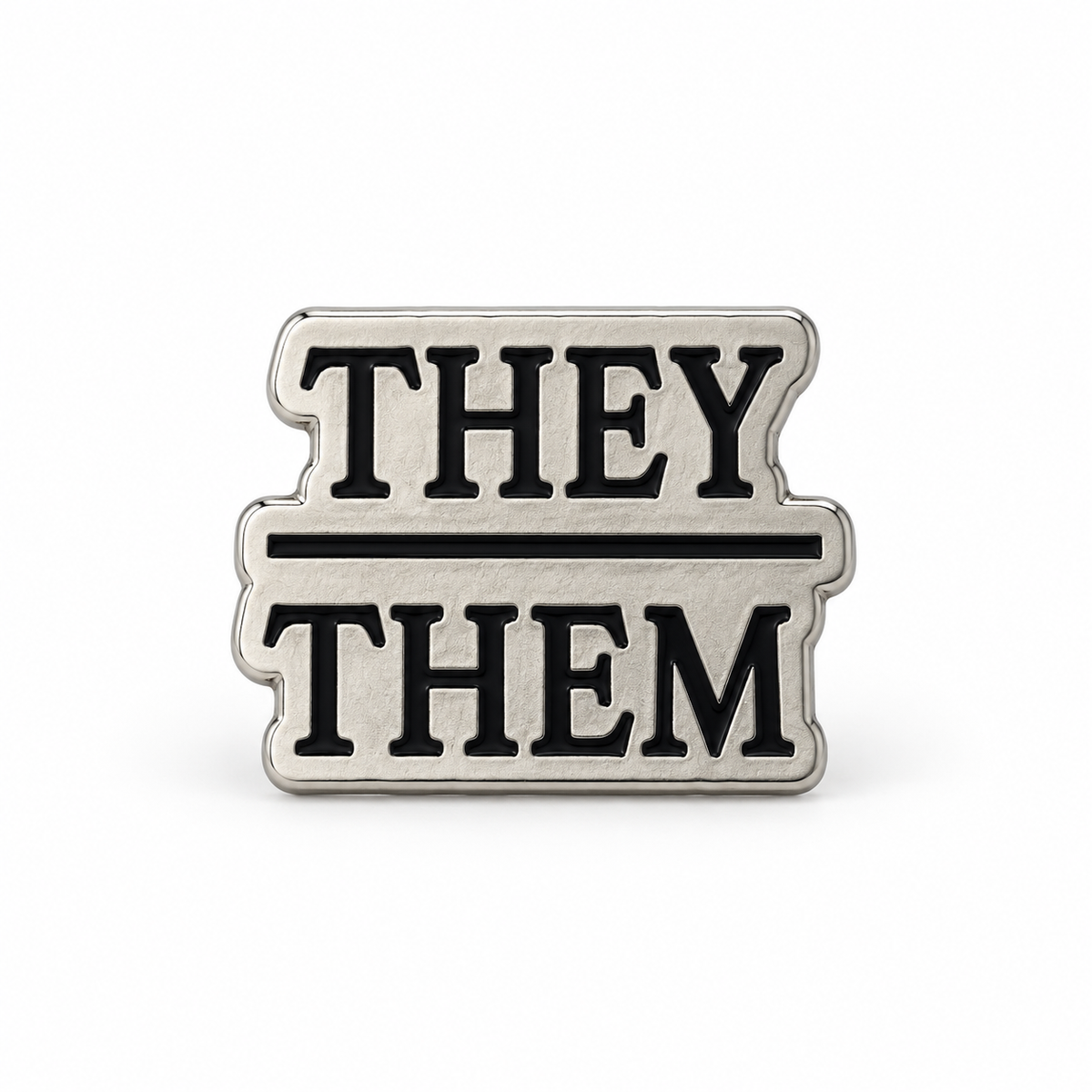 THEY/THEM Lapel PIN