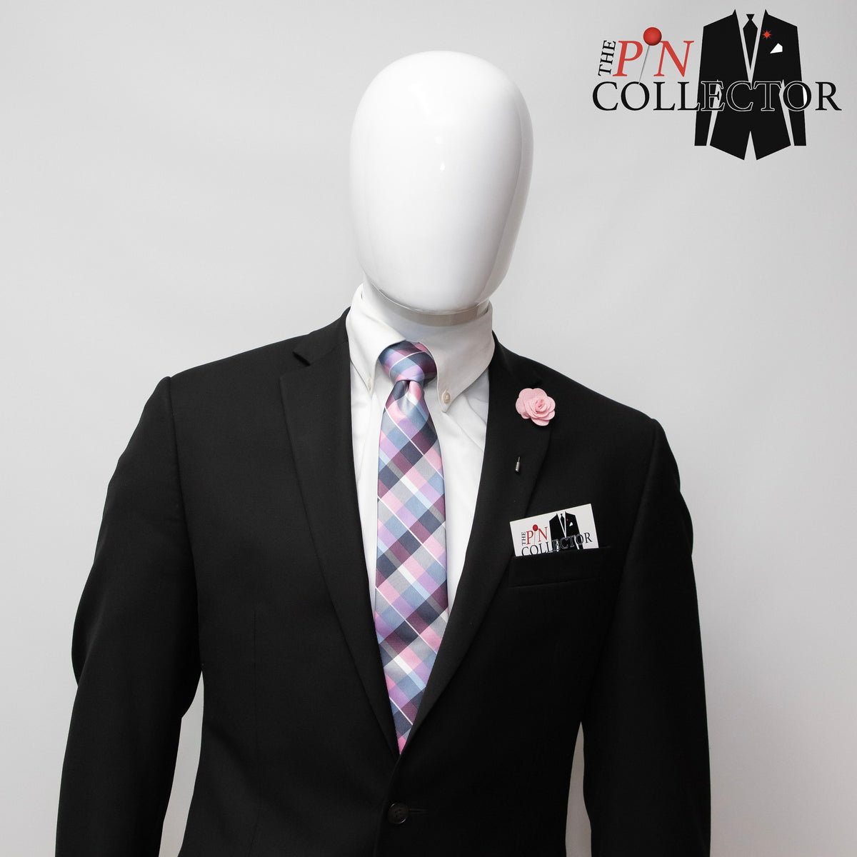 Floral Lapel Stick Pin - PINK