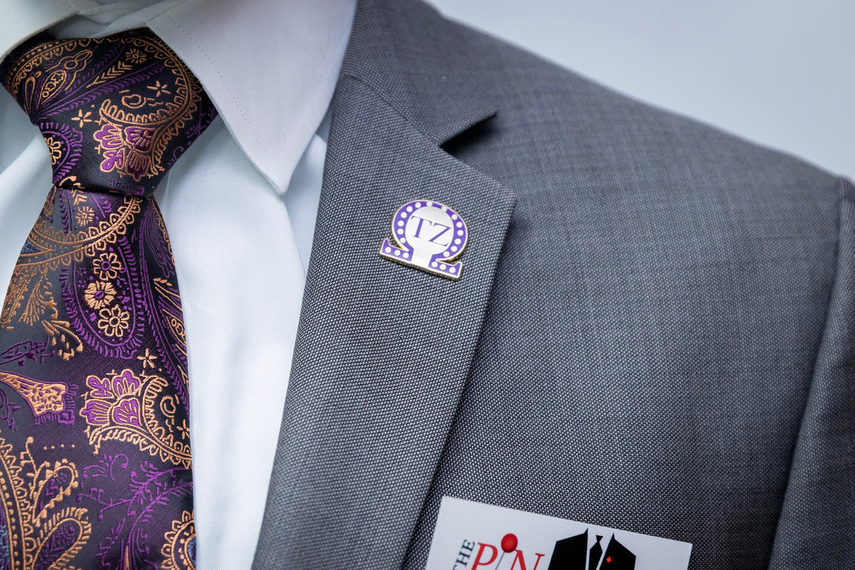 Omega Chapter Pin - Tau Zeta (TZ)