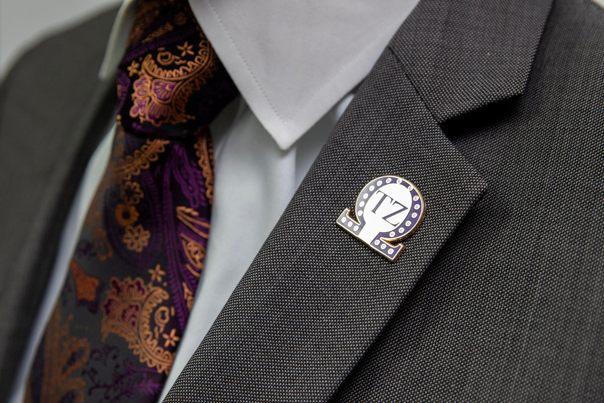 Omega Chapter Pin - Tau Zeta (TZ)