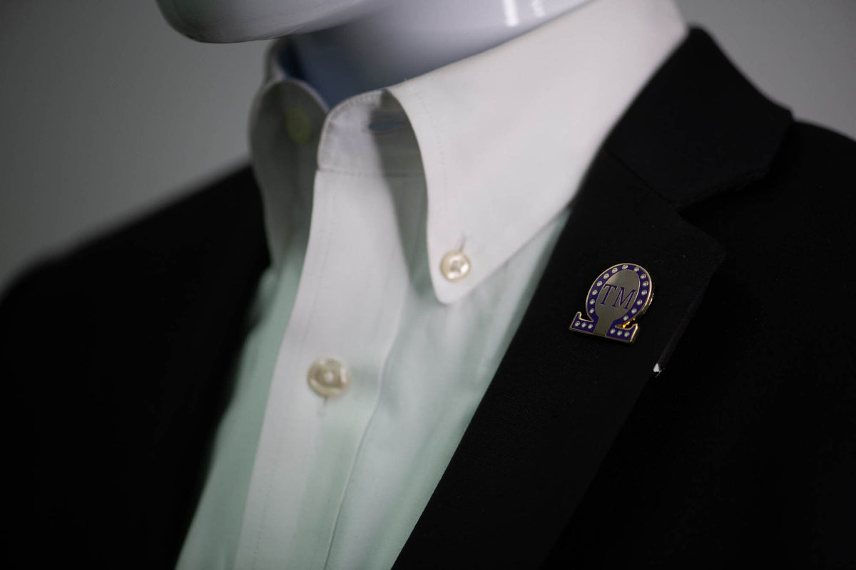 Omega Chapter Pin - Tau Mu (TM)