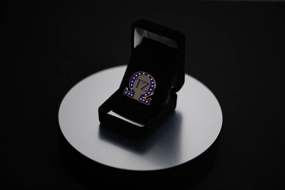 Omega Chapter Pin - Tau Zeta (TZ)