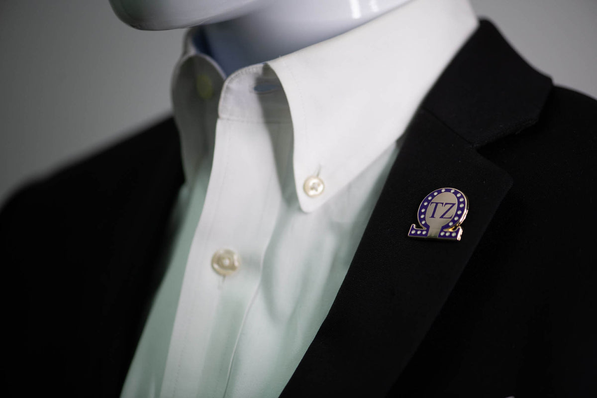 Omega Chapter Pin - Tau Zeta (TZ)