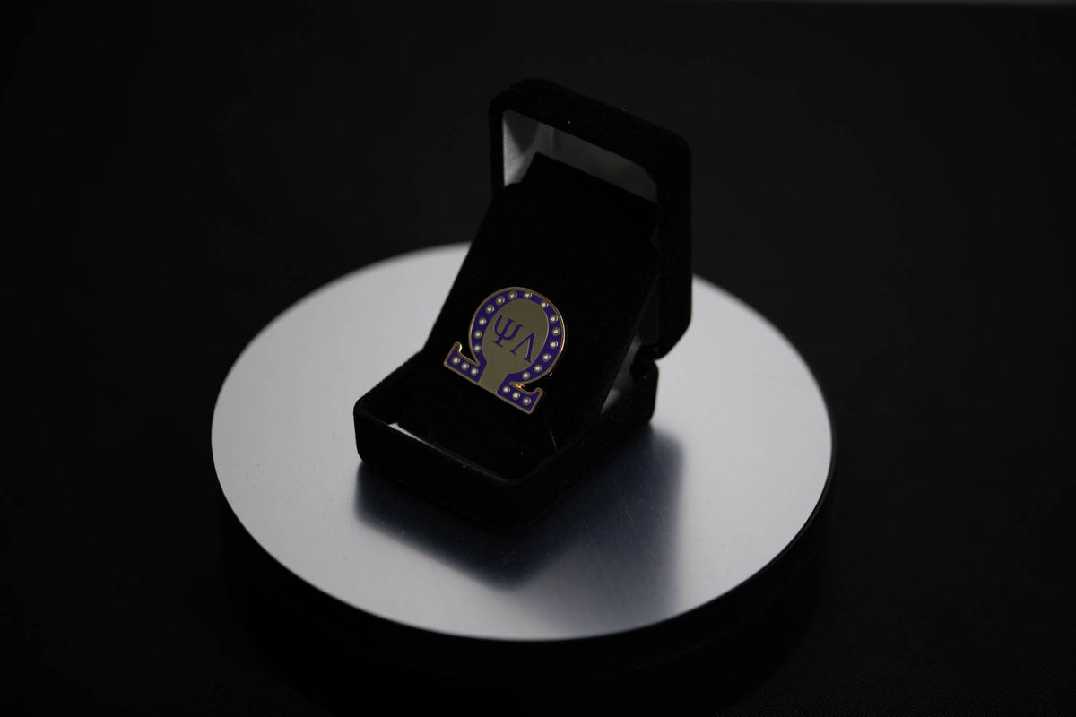 Omega Chapter Pin - Psi Lambda