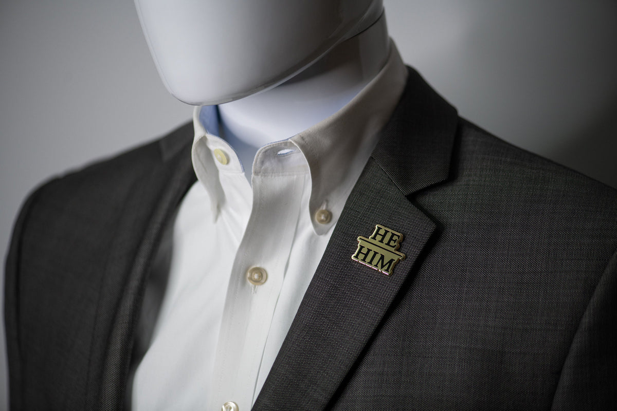 HE/HIM Lapel PIN