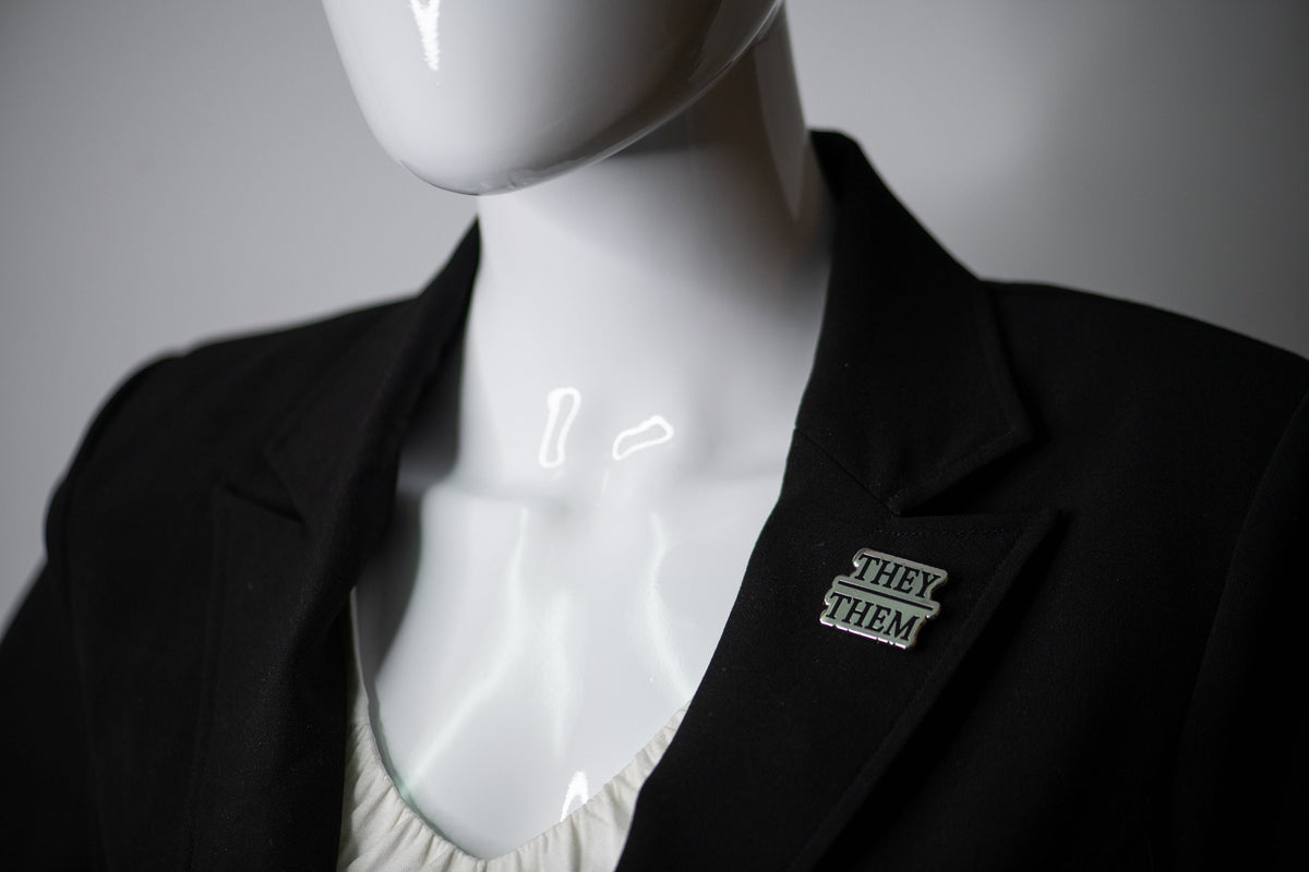 THEY/THEM Lapel PIN