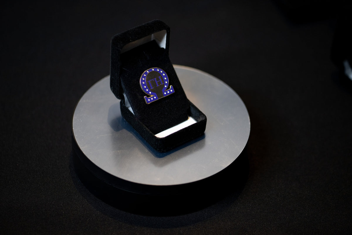 Omega Chapter Pin - Gamma Eta