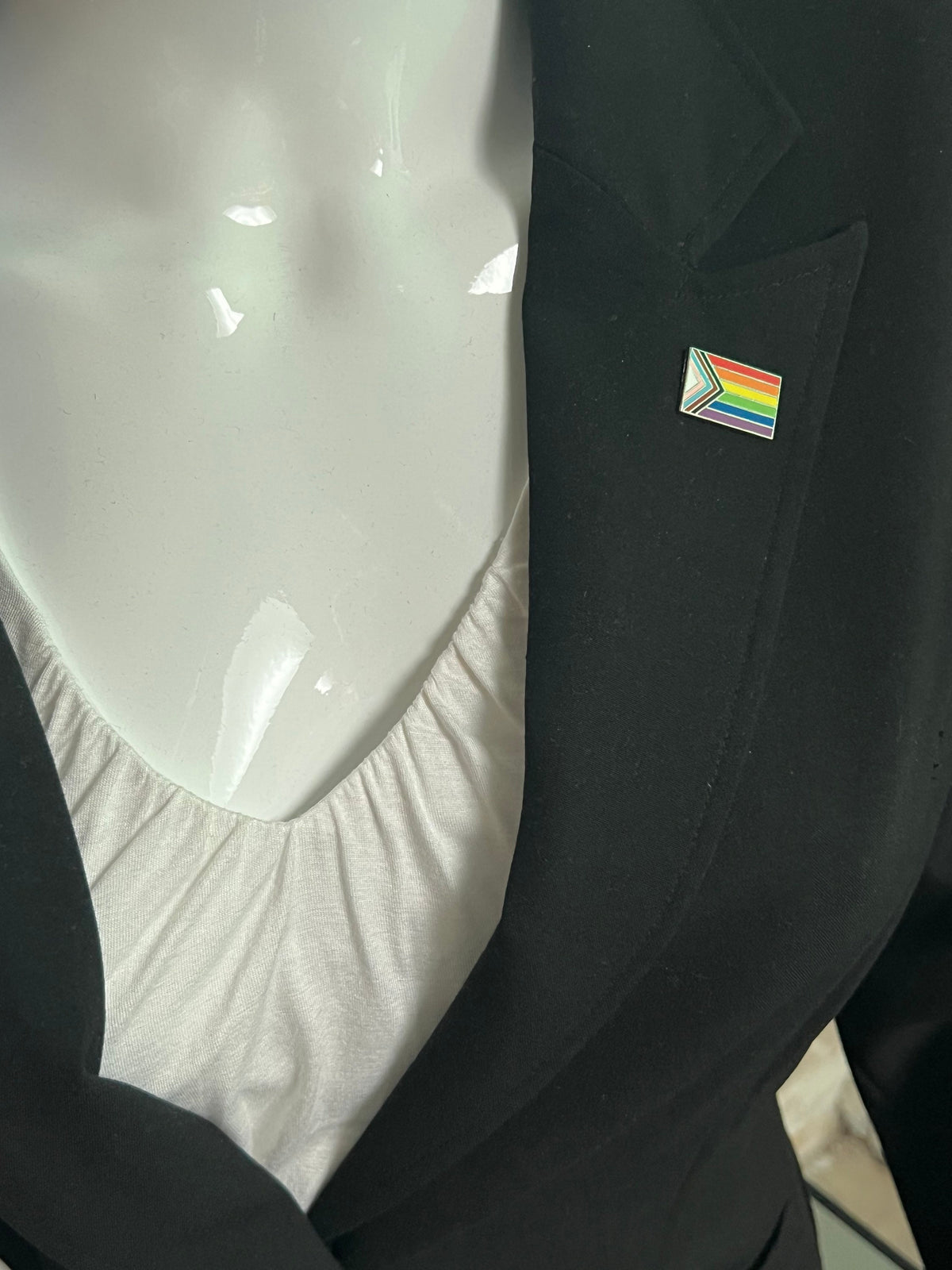 Progress Pride Rainbow Flag Pin