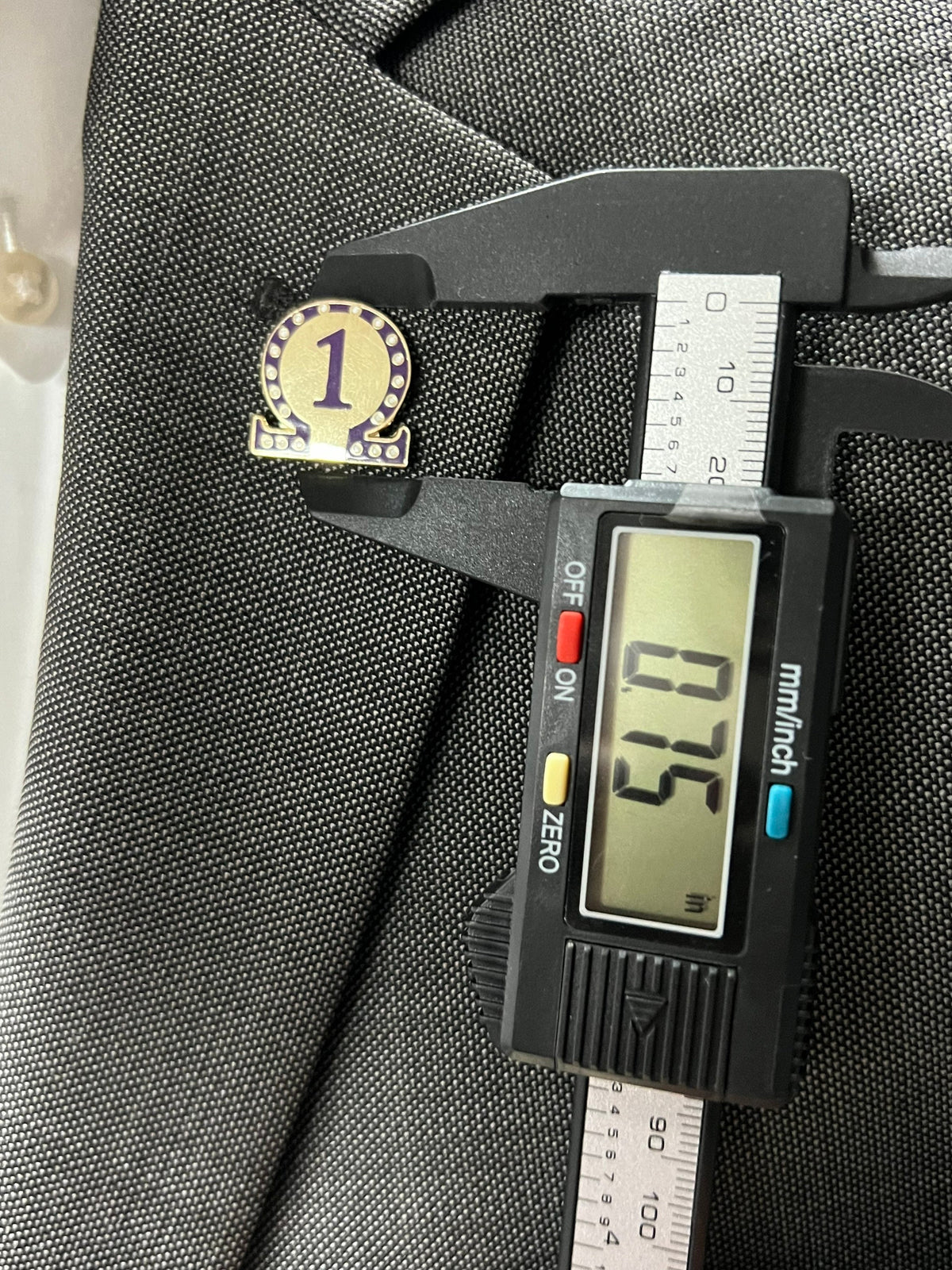 Omega #2 Lapel Pin (.75-inch)
