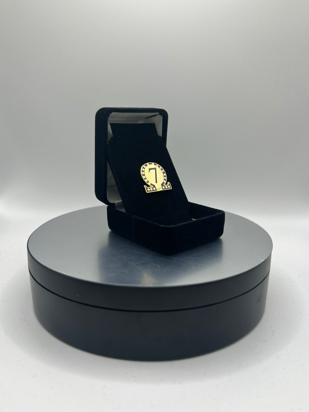 Omega #7 Lapel Pin (.75-inch)
