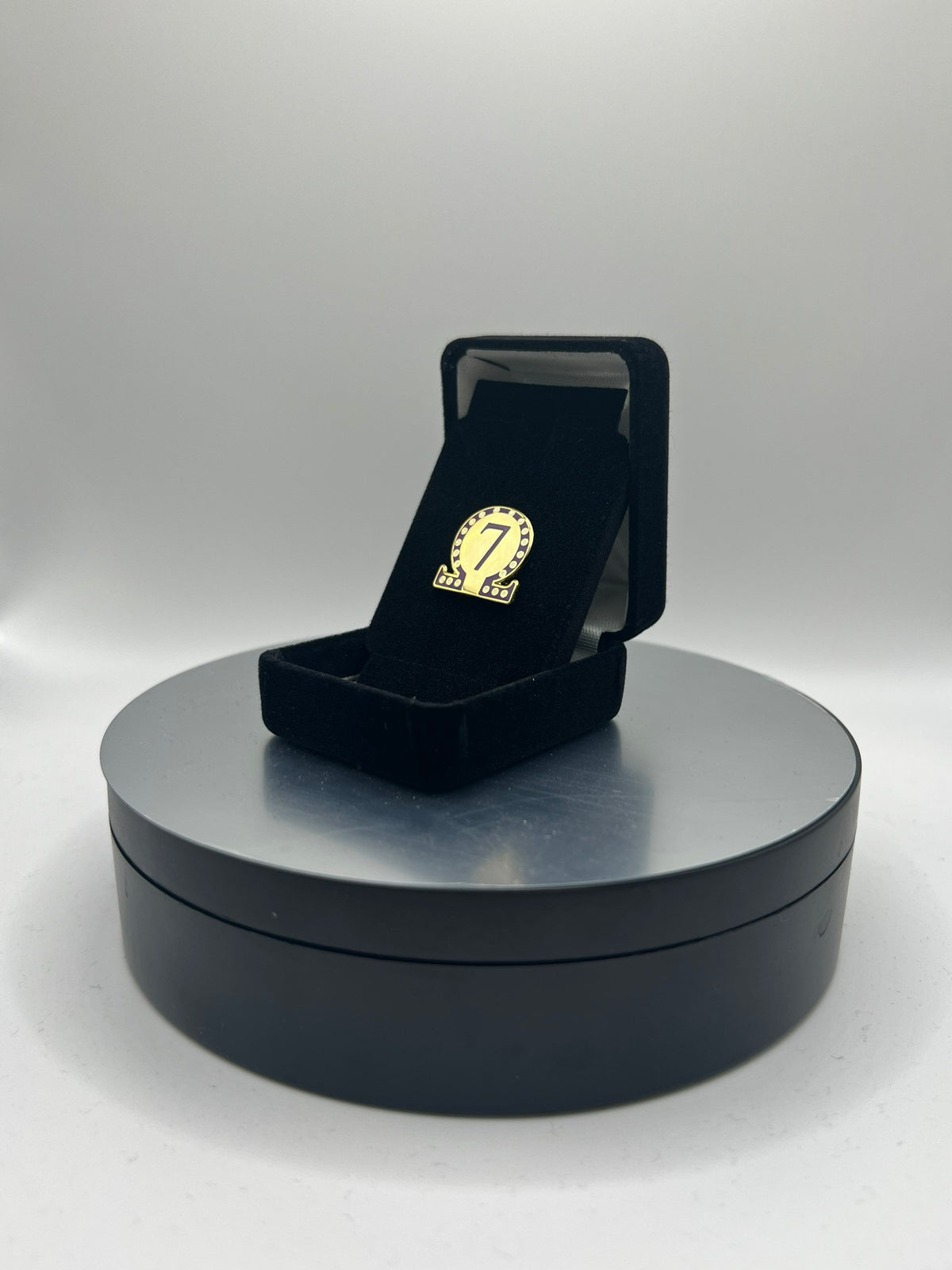 Omega #7 Lapel Pin (.75-inch)