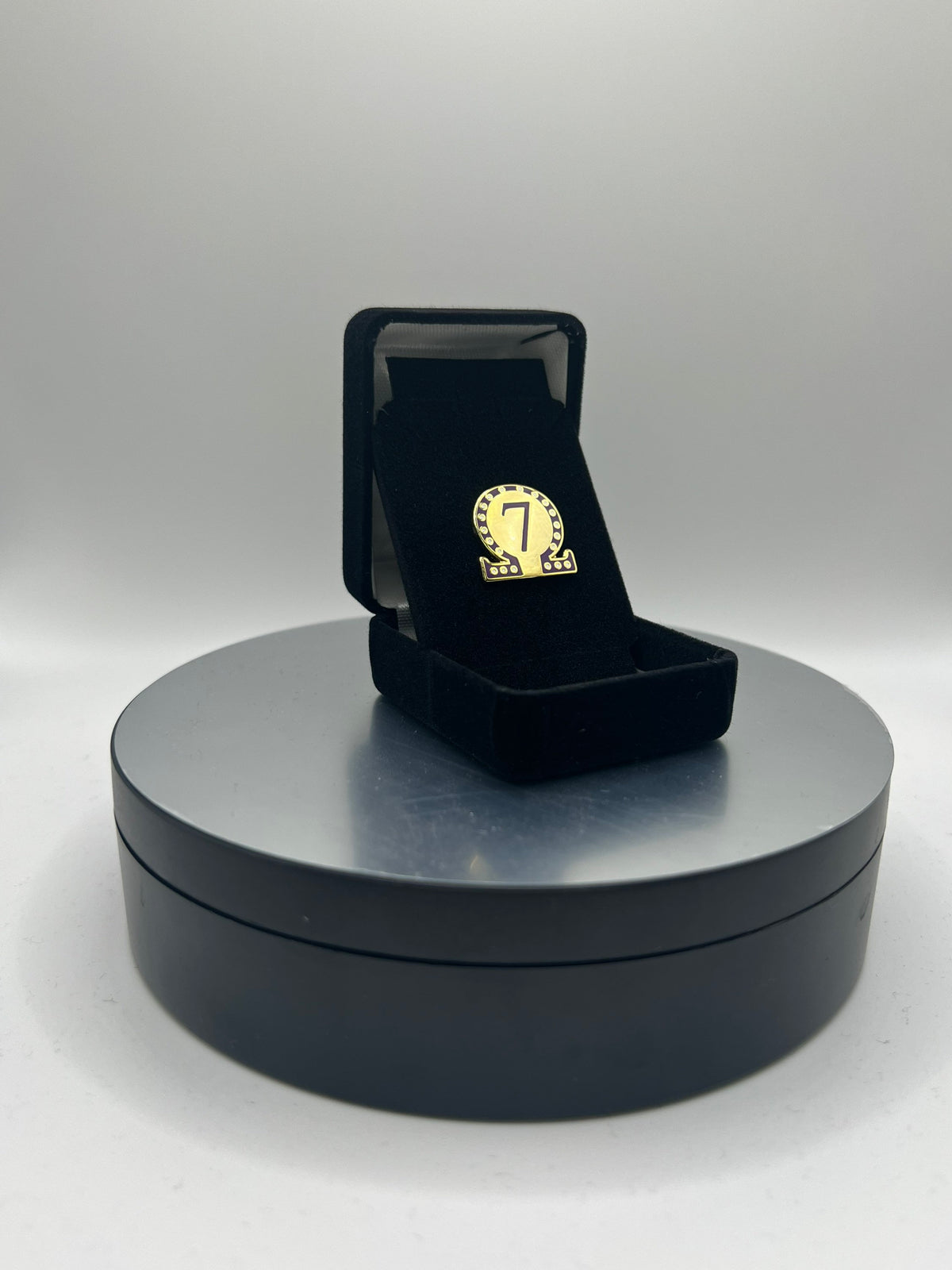 Omega #7 Lapel Pin (.75-inch)