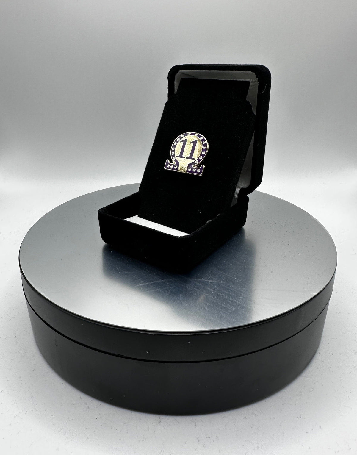 Omega #11 Lapel Pin (.75-inch)