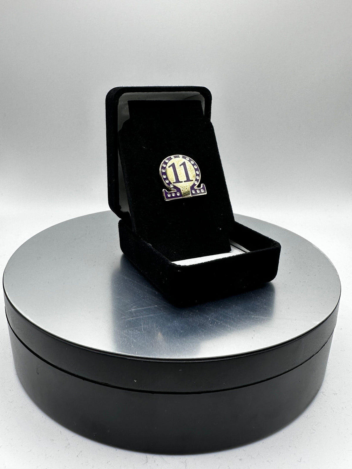 Omega #11 Lapel Pin (.75-inch)