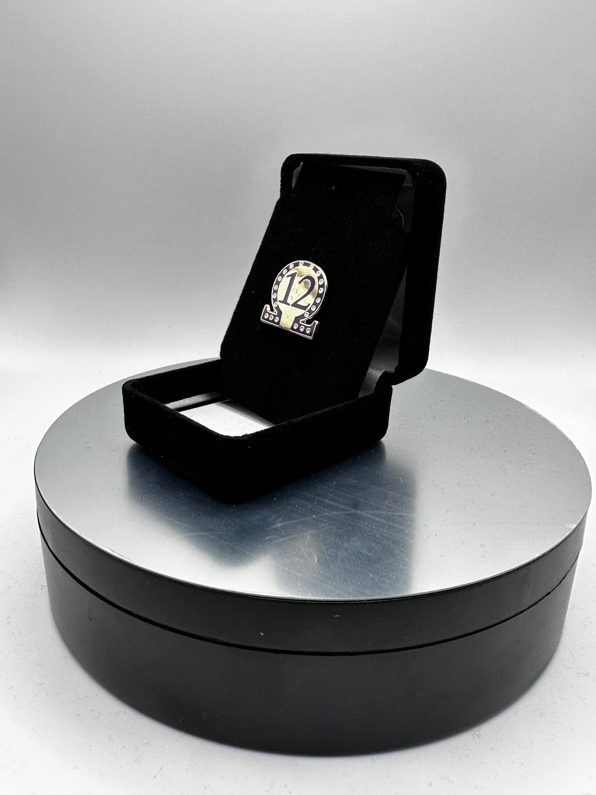 Omega #12 Lapel Pin (.75-inch)